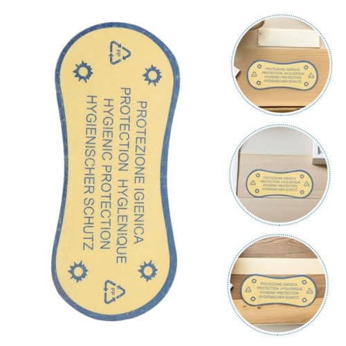Étiquettes pour maillot de bain en PVC bleu TEHAUX pour sécuriser l'hygiène intime
