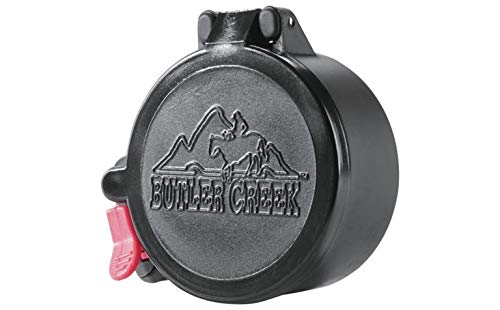 Butler Creek Flip-Open Eyepiece Scope Cover, Size 18 (1.7-Inch, 43.2mm), Black