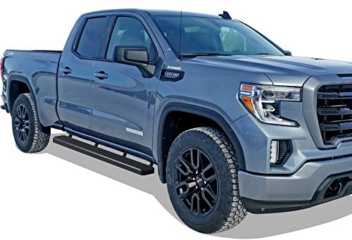 Aps Iboard 6In Stainless Steel Compatible With Chevy Silverado Gmc Sierra 1500 2019-2023 Crew Cab & Silverado 1500 Ltd Sierra 1500 Ld 2022 & 2500 Hd 3500 Hd 2020-2024 #TOP5