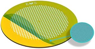 EMS FFT300-Au-25 Formvar Support Film, Thin Bar Square Grid, Standard, 5-6 nm Thick, 300 mesh Particle Size, Gold (Pack of 25)