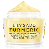 LILY SADO TURMERIC BANANA MANGO Face Moisturizer - Luscious Creamy Nutrient-Rich Natural Daily Facia