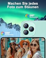 SUAAT 2026 Tablet 10 Zoll, Android 15, Octa-Core, 22 GB RAM + 128 GB ROM (2 TB TF) | WiFi 5G + 2,4G | GPS | Bluetooth 5.0 | 8 MP + 5 MP | Typ-C, Touchscreen, Tastatur und Maus – Grün – Ansicht 6