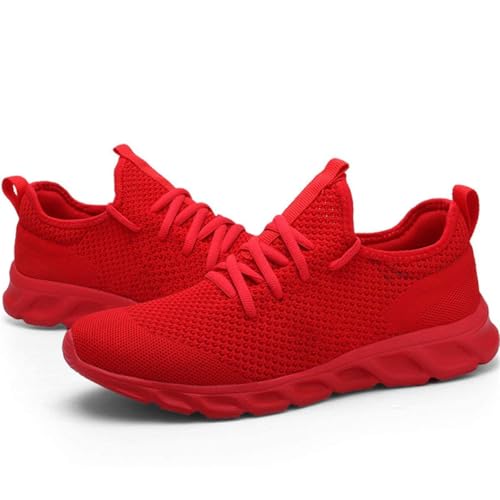 Image of Damyuan Running Shoes Men Lightweight Gym Walking Tennis Walking Sneakers | Athletic Walking Shoes | Fashion Sneakers | Casual Sports Shoes with Breathable Mesh | Non Slip Durable Rubber Outsole