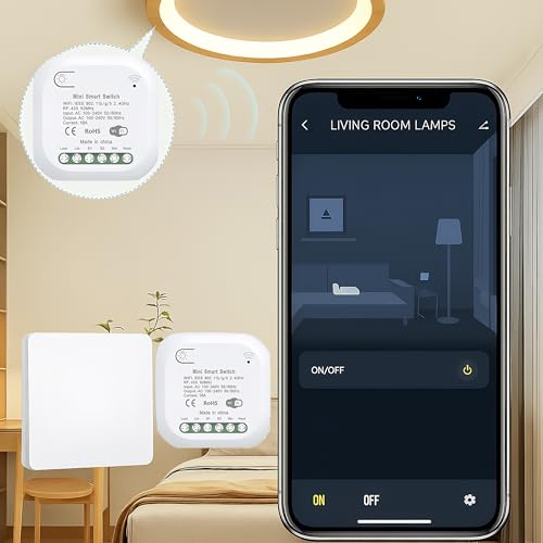 Interruptor inalámbrico WiFi Mengshen para controlar luces desde la cama 5