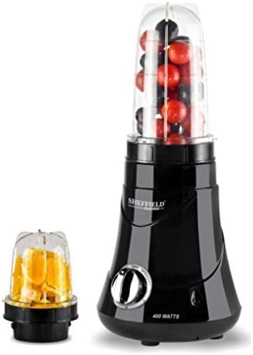 Sheffield Classic 400 Watt Wonder Master Juicer with Interchangable Jars (Black)