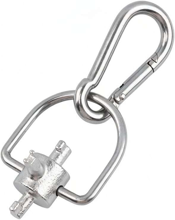 3-in-1 HVAC 잠금 캡 키, HVAC 냉매 서비스 키 — 사진 1
