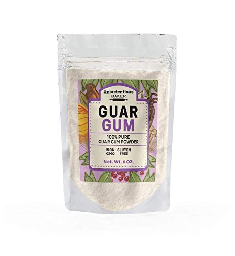 Guar Gum By Unpretentious Baker, 6 Oz., Gluten-Free Baking, Food Thickener & Binder, Resealable Bag #TOP29