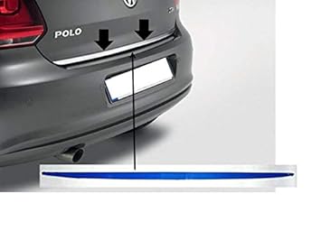MUSKUN ENTERPRISES Musk Car Dicky Chrome Garnish for Volkswagen Polo