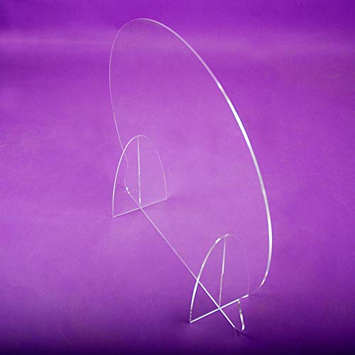 FABERPLAST PLASTICOS MAMPARA Protectora Anticontagio de metacrilato Transparente Modelo O