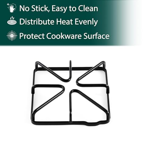 WB31X20643 Burner Grates Cooktop Replacement Parts for GE Stove Grates Hotpoint Gas Range Grates Stove Top Grates Metal Steel JGBS60DEF1WW GE Kenmore Oven Grates Cooktop Grates Stove Rack 1 Pcs - Thumbnail 4