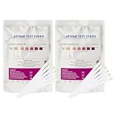 200 Stück Präzise Ketone Teststreifen, Ketose Teststreifen,Geeignet Für Ketogene Diäten Und Kalorienzählung,Keto Streifen,Für Den Hausgebrauch,Praktisch Und Schnell,mit Farbcodierter Messskala