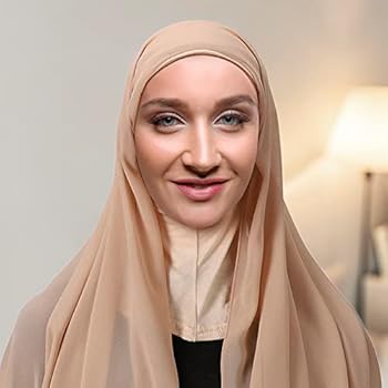 hijab over face