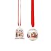 Produktbild Hutschenreuther Weihnachtsmarkt-Höhe 5 cm/Ø 4,5 cm-limitiert auf 3.999 Exemplare Set Miniglocke/Minikugel, Porzellan, Bunt
