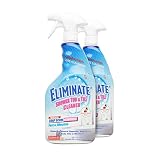 Clean-X Eliminate Shower Tub & Tile Cleaner- 32 fl oz. - Shower Cleaner. Powerful Cleaner removes soap scum and hard water minerals by UNELKO Invisible Shield (2 Pack)