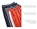 Body Glove Boys Sweatpants - 4 Pack Performance Tricot Boys Joggers with Drawstring Waist - Kids Soft Stretch Athletic Pants, Size 14-16, Orange/Grey/Navy/Grey