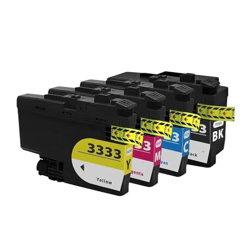 Cartouche LC3333 encre couleur haute définition MFC J1300DW DCP J1100DW