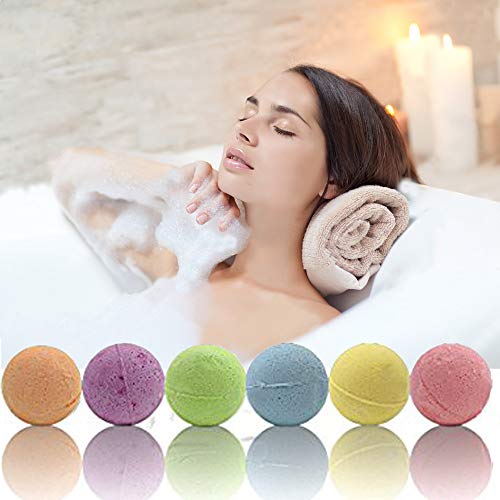 Bath Bombs For Women With Inspirational Messages – 12 Natural And Organic Bath Bombs Gift Set With Essential Oils And Skin Moisturizing Shea Butter, Birthday Gift For Her, Wife, Girlfriend, Girls #TOP5