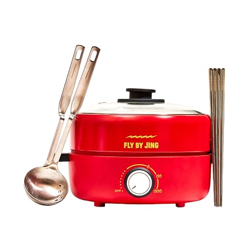 FLYBYJING Hot Pot Set | Electic Cooking Pot Complete with
