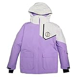PHIBEE Girls' Sportswear Waterproof Windproof Snowboard Ski Jacket