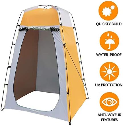 Changing Room Privacy Tent, Instant Portable Outdoor Shower Tent, Camp Toilet, Rain Shelter for Camping & Beach, Lightweight & Sturdy, Easy Set Up, Foldable