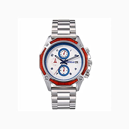 SXZHDZ Neue multifunktionale Herren Sportuhr Kalender leuchtende wasserdichte Quarzuhr Cover