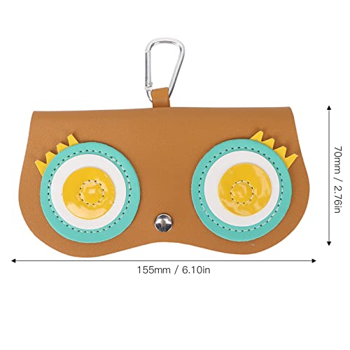 Estojo de óculos de sol, padrão único, ampla aplicação, estojo de óculos de sol macio, à prova de ar