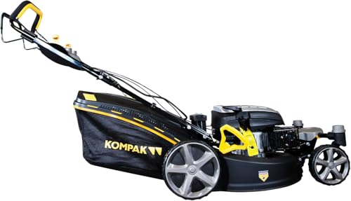 Miniatura 8 de Kompak Kp-Kcc51e-Spz Cortacésped Gasolina Mulching Con Arranque Eléctrico Y Giro 360