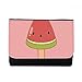DIYthinker Pastèque Semences Glace Popsicles Multifonction Cuir Portefeuille Carte Porte-monnaie Cadeau