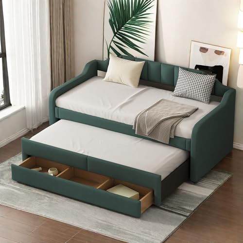 Cayipng Schlafsofa 90 x 200, umwandelbares Doppelschlafsofa,...