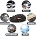Waterproof Car Covers Compatible with Renault Triber 2019-2024，All-weather windproof, rainproof, sunproof, snowproof and dustproof Car Cover Outdoor（Black Orange）