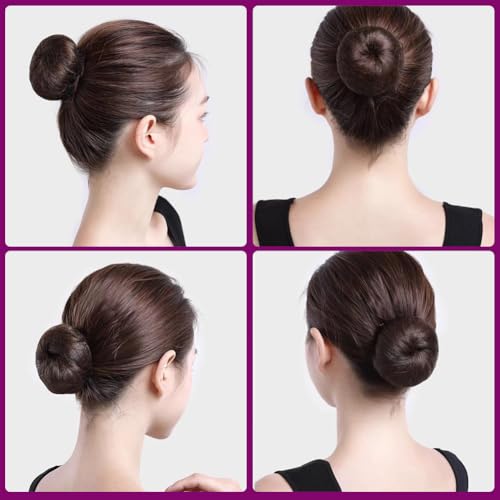 120PCS Elastic Hair Net Set for Food Service Workers 20pcs 24inch Invisible Hair Nets for Men Women Buns,50pcs U-Shaped Hair Pins 50pcs Bobby Pins for Bun Maker, 24inch,Black - Thumbnail 6