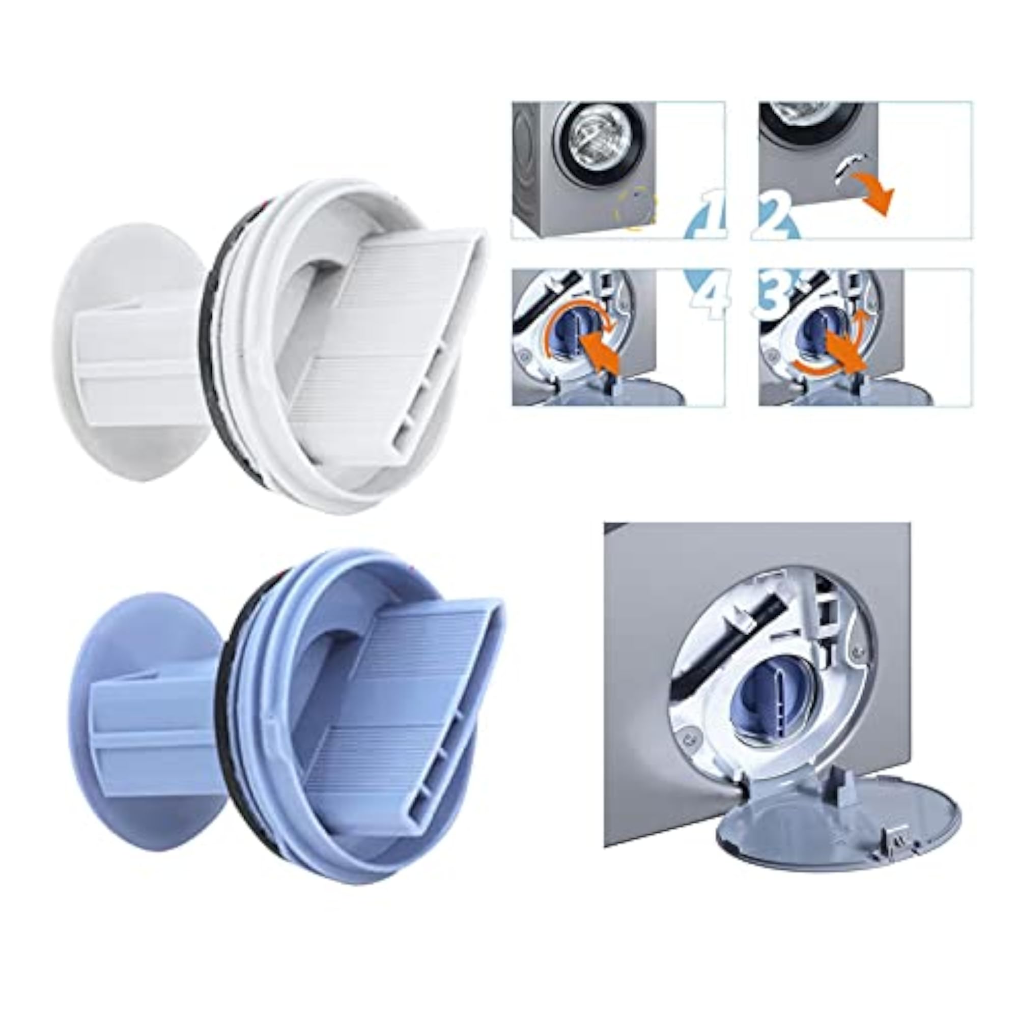 Practical Washing Machine Drain Pump Filter Accessory