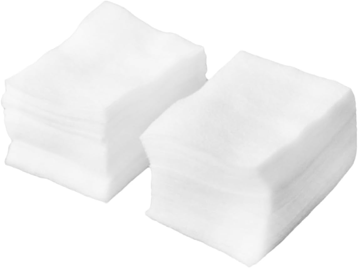 400pcs Disposable Makeup Cotton Pads for and Nail Art White