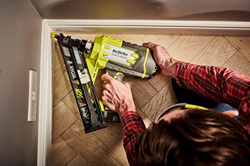 RYOBI - Schuine finisher 15G perslucht 18V - punt 25-64mm - kop 1,8mm - 34° helling - lader 110 tips - 100 tips - R15GN18-0 - Afbeelding 3