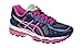 ASICS Women's Gel Kayano 22 Running Shoe, Indigo Blue/Pink Glow/Pistachio, 7.5 M US