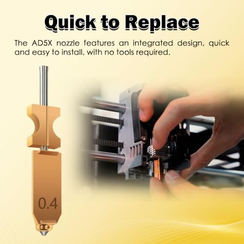 AD5X 업그레이드 2PK 0.4MM 노즐 조립 압출기 핫엔드 프린트헤드 키트 — 사진 6