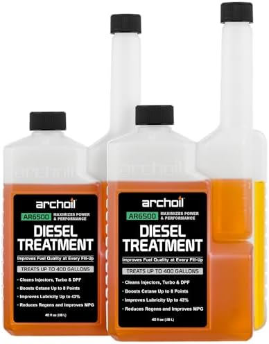 Archoil AR6500 Diesel Treatment (Two Pack) - Treats 800 Gallons - Additive for All Diesel Vehicles