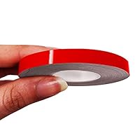 4R Quattroerre.it 10481 Trim Stripes Klebestreifen für Autos, Rot, 7 mm x 10 mt