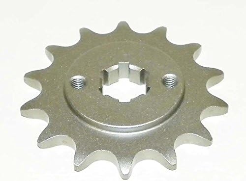 Steel Front Sprocket Compatible with Yamaha 200 Blaster 1988-2006/230 TT-R 2005-2009, 2011-2017 14 Teeth ATV WSM FSY-005-14