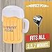 Shanker Golf - Funny Golf Headcover - Fairway Finder Beer Glass 3-Wood Cover - Funny Golf Gift - Soft Velour Lining
