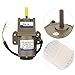 Motor de Engranajes de CA, 220V 6W Motor Asíncrono M206-402 Monofásico 4...