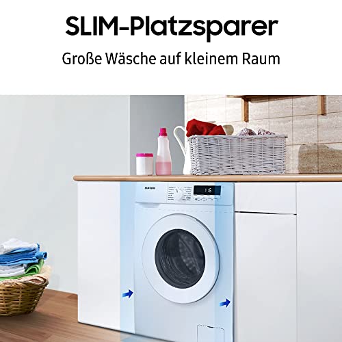 Samsung Waschmaschine WW9FT304PWW/EG Slim Effiziente Haushaltslösung