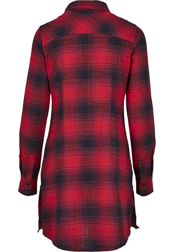Robe chemise à carreaux Urban Classics fluide pour masquer les complexes - 3