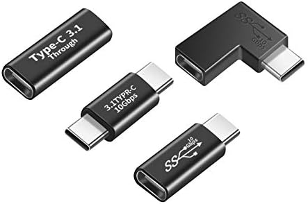BOLS USB C Adapter 4 pcs, Support USB C Full Function, Support 10GBbps Rate, Audio and Video, Fast Charging Adapter...