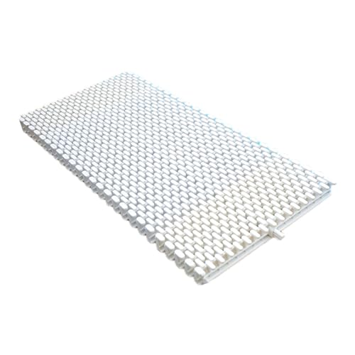 Generico Griglia di Protezione per Piscina in plastica di Alta qualità - Copertura di Troppo Pieno per Lo Scarico della Piscina, griglia di Uscita Resistente e componibile per vialetti, patii e Bordi