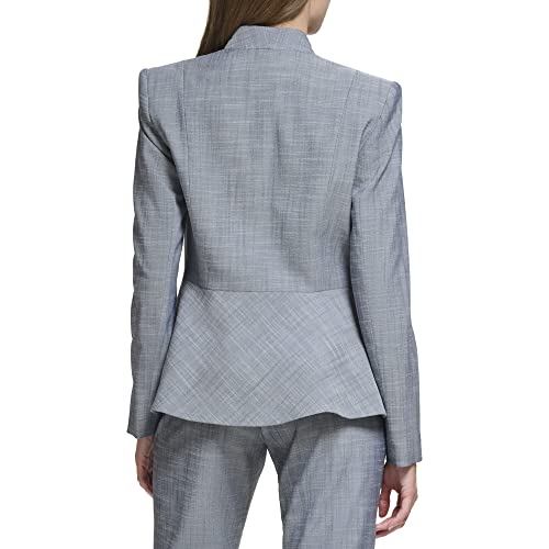 Tommy Hilfiger Women's One Button Peplum Blazer4