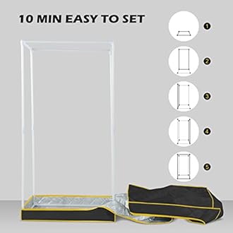 Oversize Portable Far Infrared Sauna, Newly Upgraded Large Space Sauna, Separate Heating Foot Pad and Portable Upgrade Reinforced Chair (L 33.85" x W 33.85" x H 66.54") (Black)