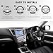 JNXIJ Car Steering Wheel Cover, 15 Inch Carbon Fiber Elastic Vehicle Steering Wheel Protector, Breathable Leather Auto Wheel Covers for Women Men, Interior Car Accessories (Black, AD)