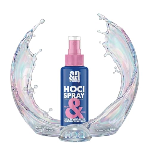 ANDbeauty HOCl Gesichtsspray 100ml beruhigender Spray mit hypochloriger Säure erfrischendes Gesichtswasser bei Unreinheiten empfindlicher oder gestresster Haut alkoholfrei