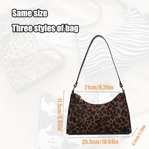 Bolso pequeño con estampado de cebra para mujer miniatura 5